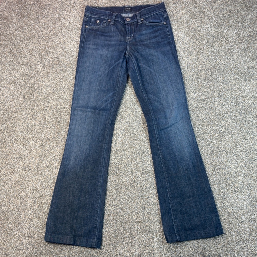 Citizens of Humanity COH The Rose Bootcut Jeans Dark Wash Size 25 Y2K Boho Chic